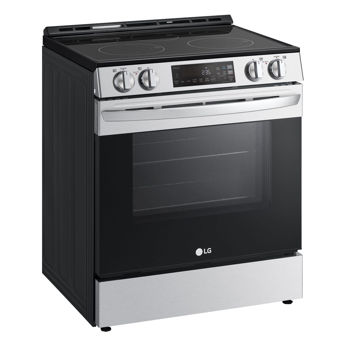 6.3 cu ft. Smart Wi-Fi Enabled Electric Slide-in Ranges with EasyClean® LSEL6331F