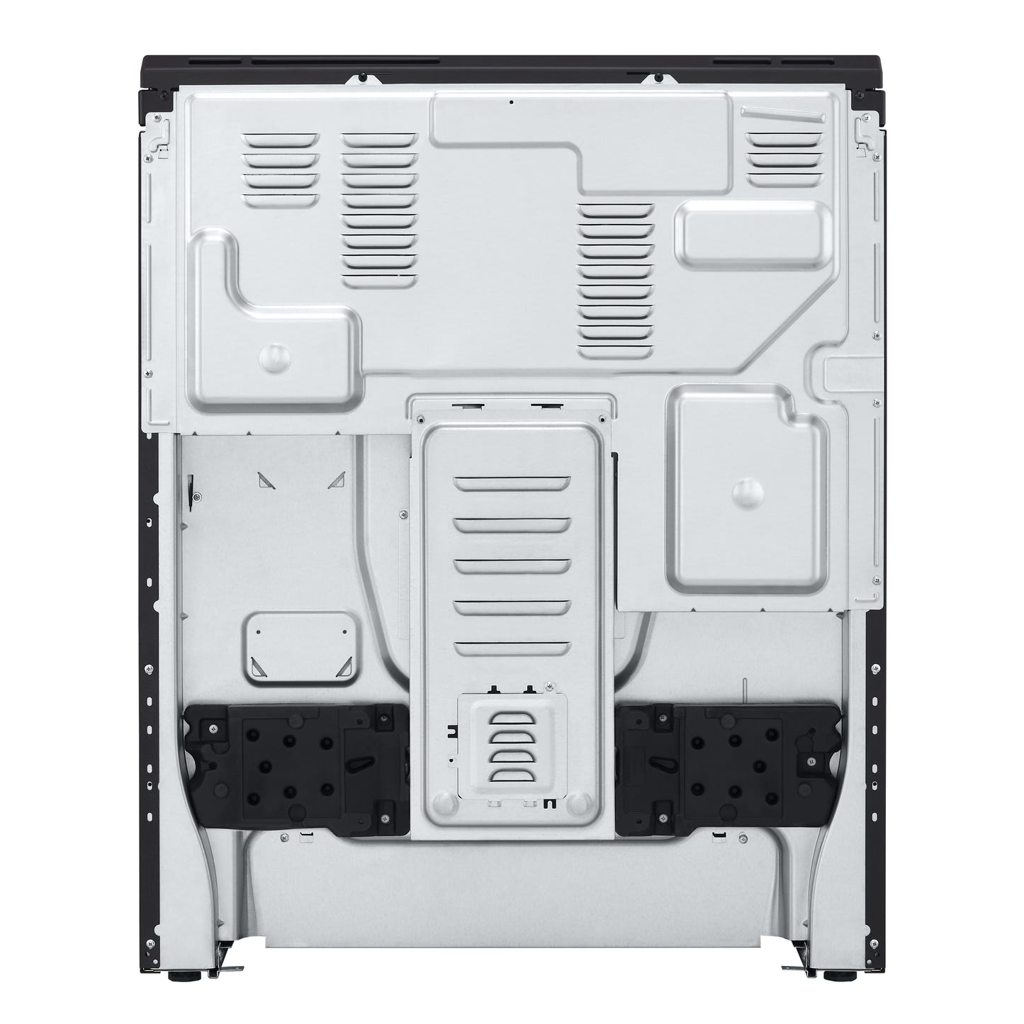 LG 6.3 cu. ft. Smart Wi-Fi Enabled Fan Convection Electric Slide-in Range with Air Fry & EasyClean® LSEL6333D back view