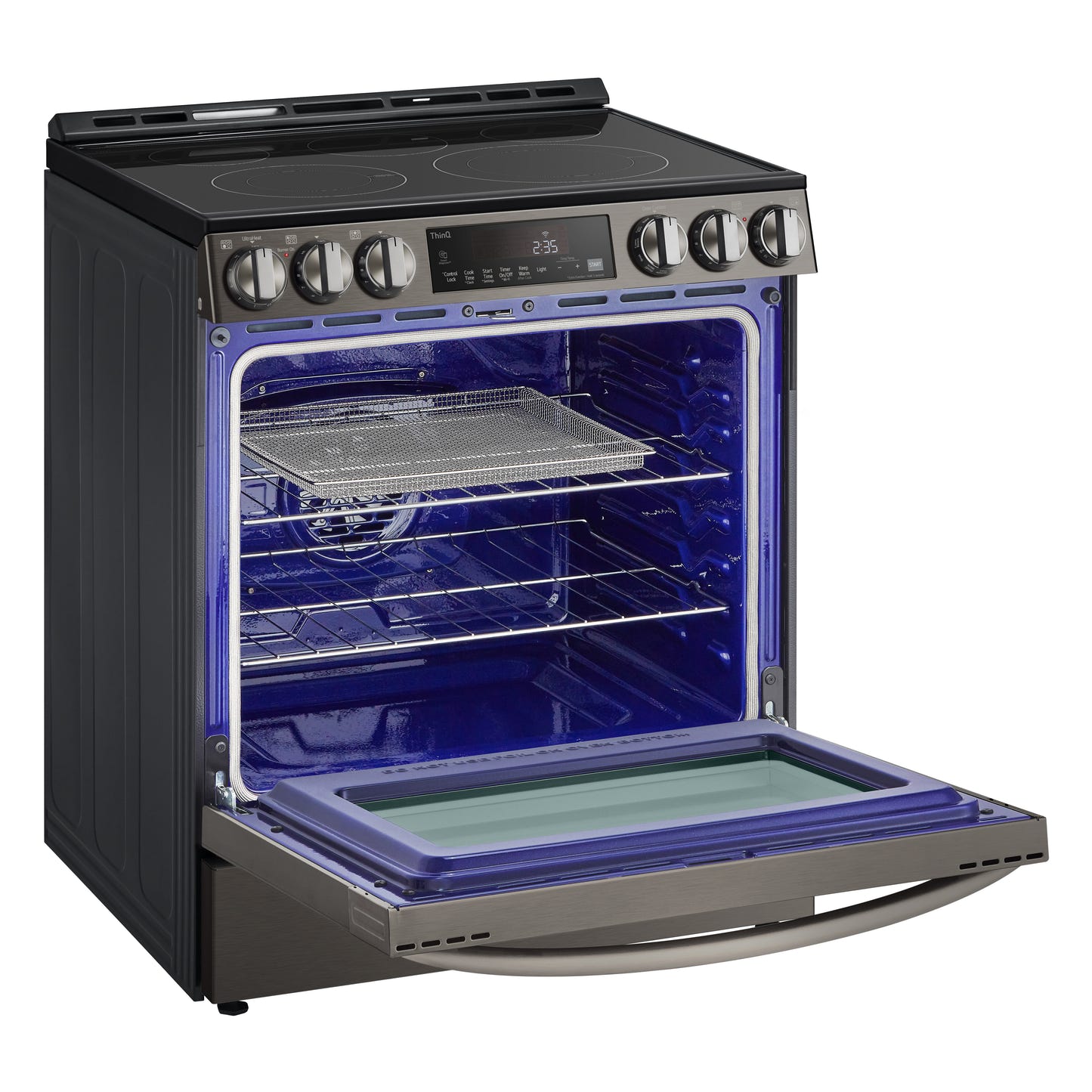 6.3 cu ft. Smart Wi-Fi Enabled Fan Convection Electric Slide-in Ranges with Air Fry & EasyClean® LSEL6333D