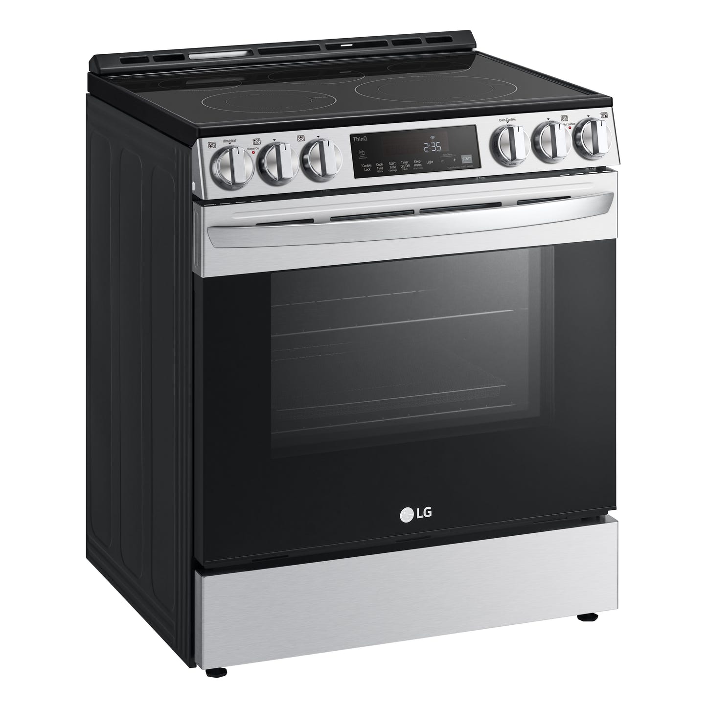 6.3 cu ft. Smart Wi-Fi Enabled Fan Convection Electric Slide-in Ranges with Air Fry & EasyClean® LSEL6333F