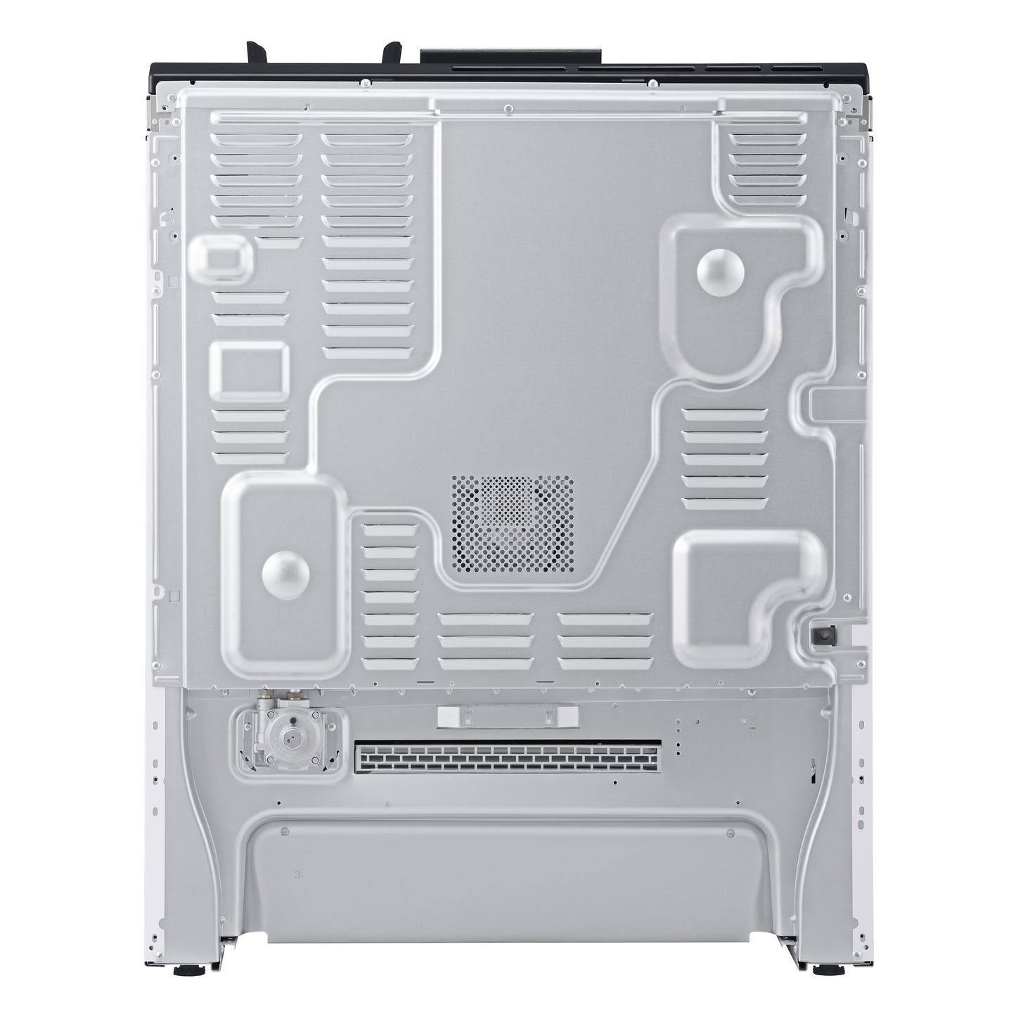 LG STUDIO Essence White 6.3 cu.ft. Gas Slide-in Ranges with InstaView® LSGS6338N