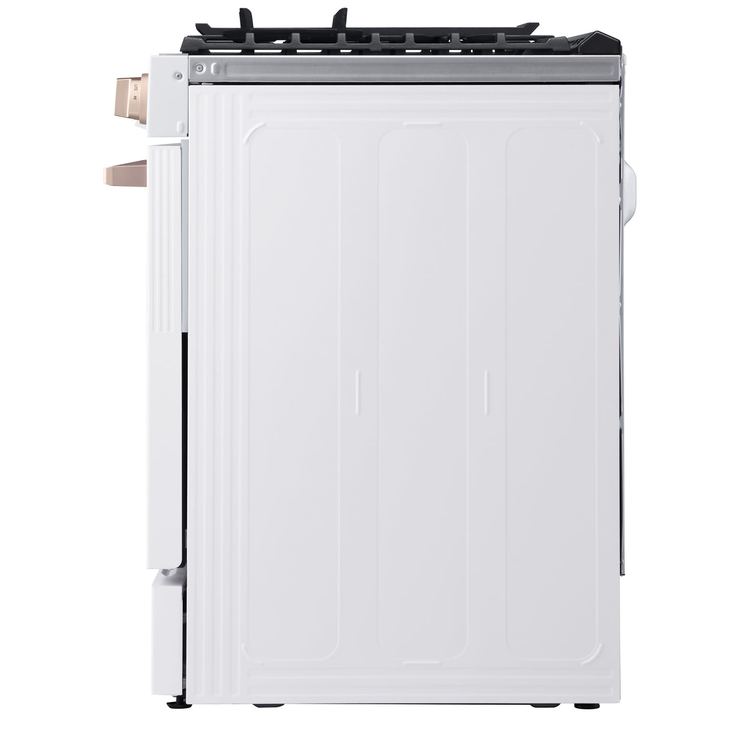 LG STUDIO Essence White 6.3 cu.ft. Gas Slide-in Ranges with InstaView® LSGS6338N