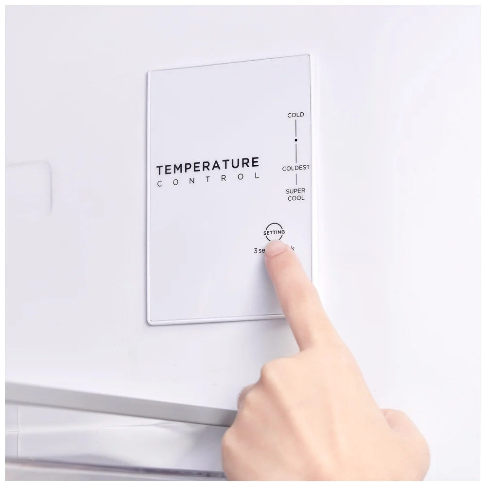 Midea MRT14D2BWW Top Freezer Refrigerator