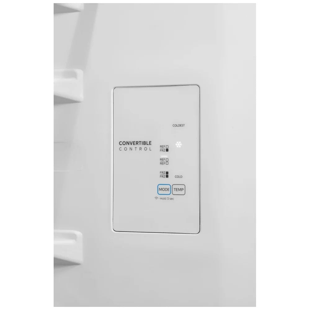 Midea MRU21C7BST Bottom Freezer Refrigerator, 20.0 cu. ft. Capacity, Stainless Steel colour