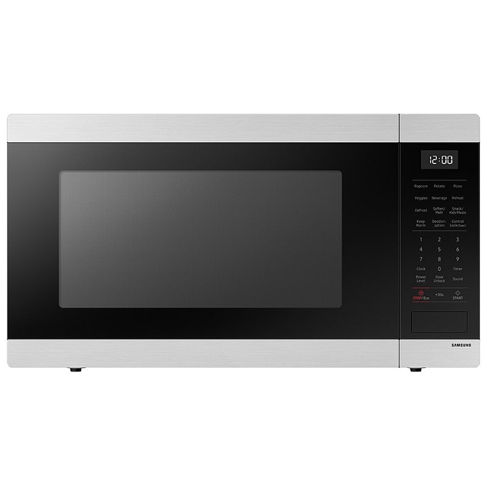 Samsung MS19DG8500SRAC Countertop Built In Microwave, 24 inch Exterior Width, 1.9 cu. ft. Capacity, 900 W Watts, Stainless Steel colour