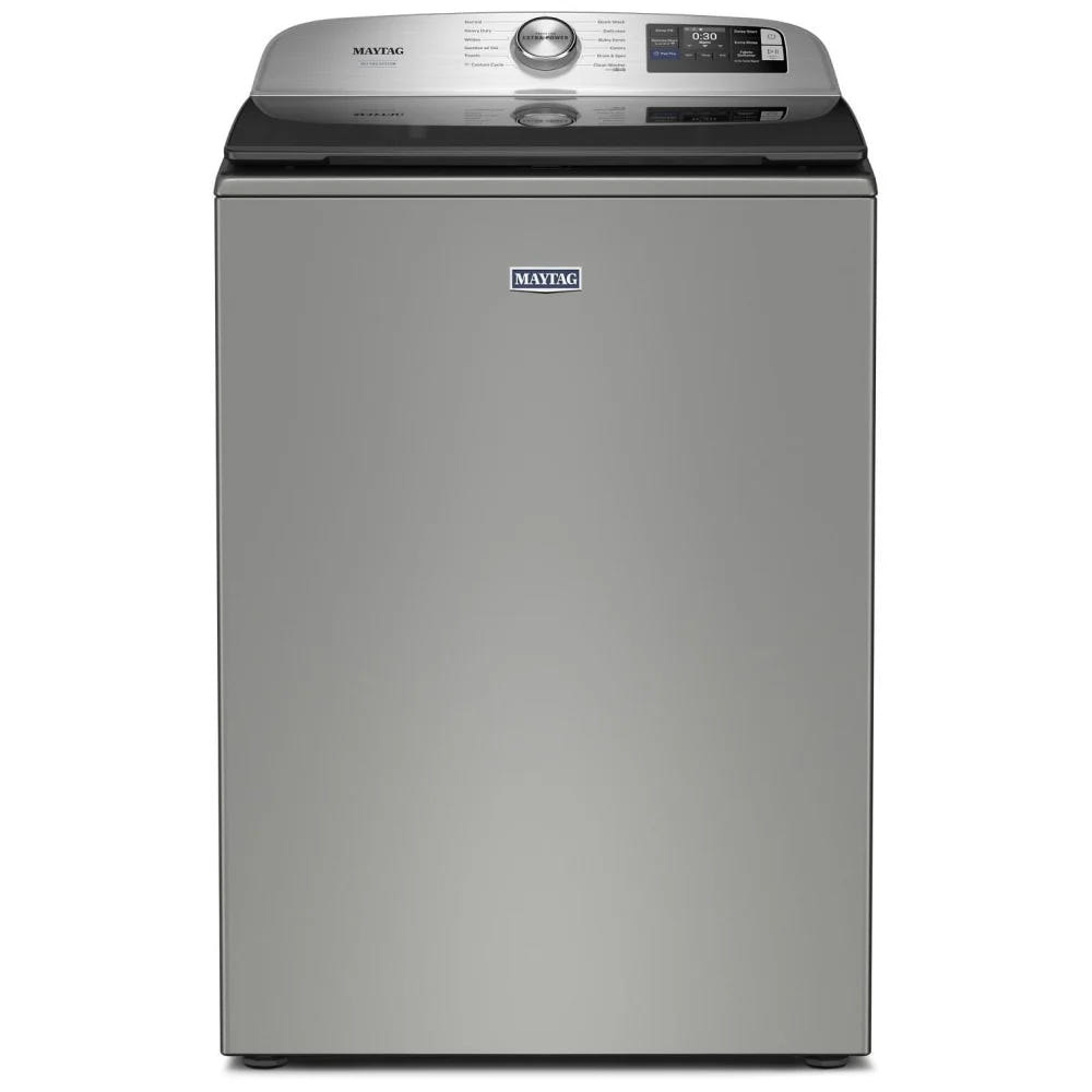 Maytag MTW7205RR 顶开式洗衣机,6.0 立方英尺洗衣机容量,12 种洗涤程序,5 种温度设置,750 RPM 洗衣机转速,搅拌器,支持 Wifi,其他颜色