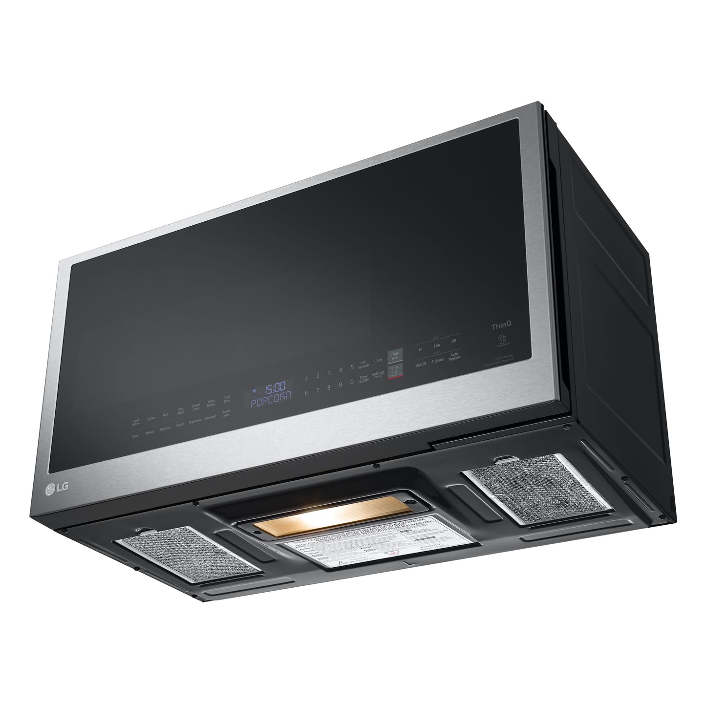 2.0 cu. ft. Smart Wi-Fi Enabled Over-the-Range Microwave Oven with EasyClean® MVEL2033F