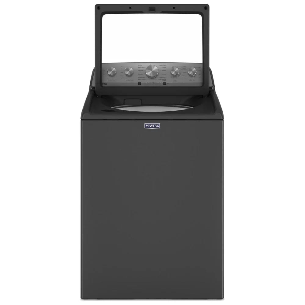 Maytag MVW5435PBK Top Load Washer, Agitator, 5.5 cu. ft. Washer Capacity, 11 Wash Cycles, 5 Temperature Settings, 770 RPM Washer Spin Speed