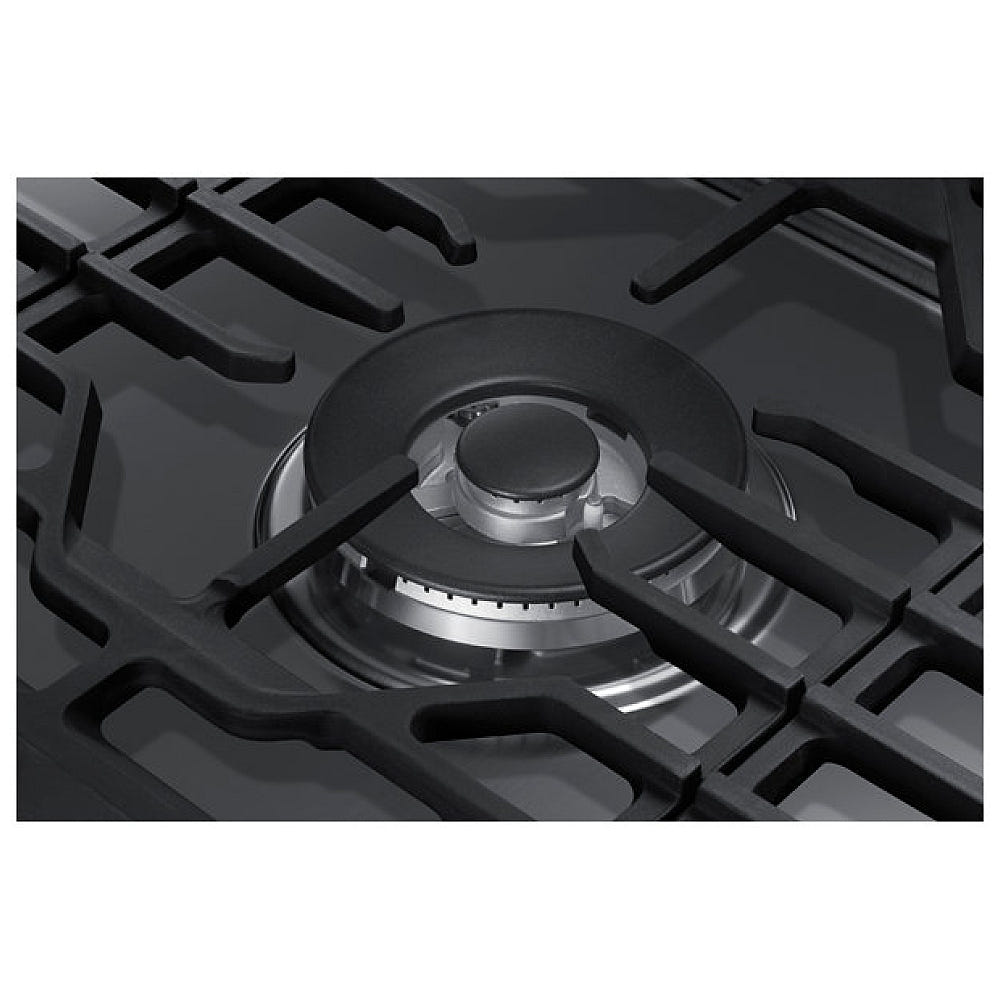Samsung NA30N6555TS Gas Cooktop, 30 inch Exterior Width, 5 Burners, 19,000 BTU Highest Burner