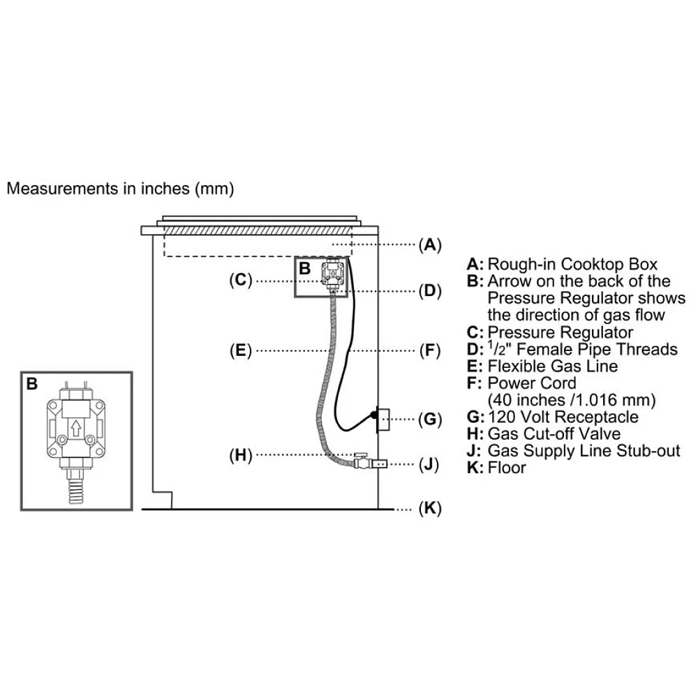 36" Bosch Benchmark Gas Cooktop, Benchmark, Tempered Glass, FlameSelect NGMP677UC - Unknown view