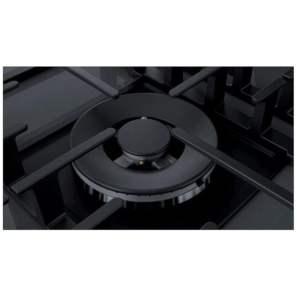 36" Bosch Benchmark Gas Cooktop, Benchmark, Tempered Glass, FlameSelect NGMP677UC - Interior view