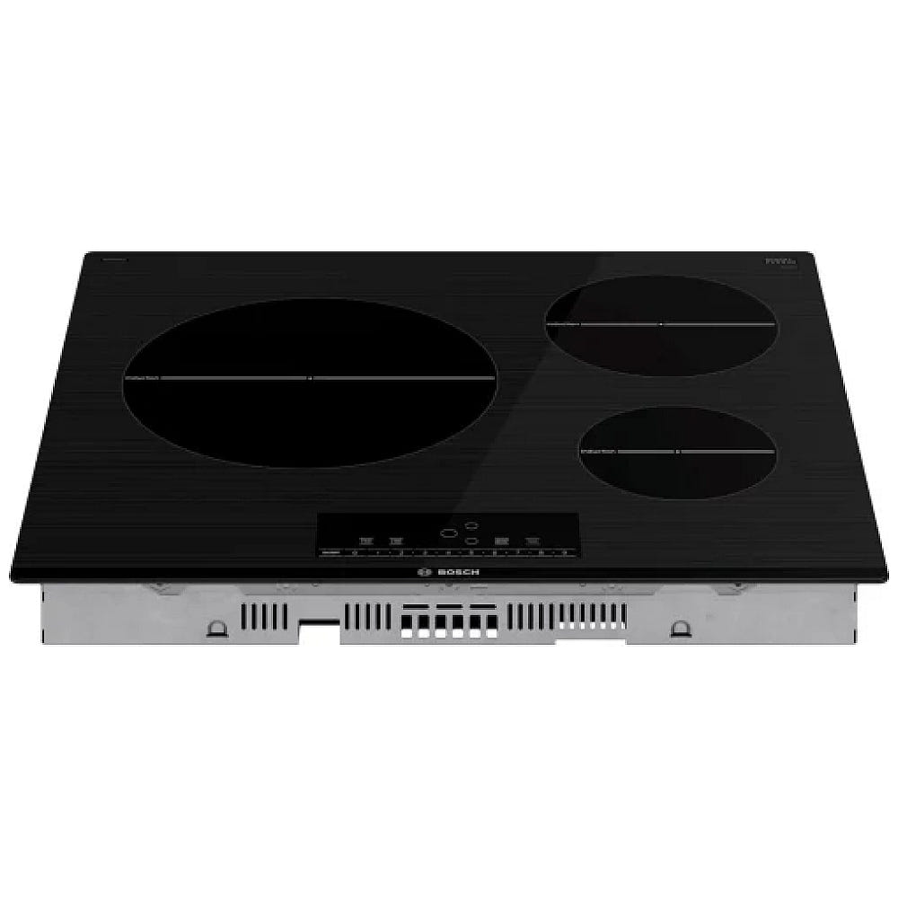 Bosch 500 Series NIT5460UC Electric Cooktop, 24 inch Exterior Width, 3 Burners, 3,700 Highest Burner Element (Watts), Black colour