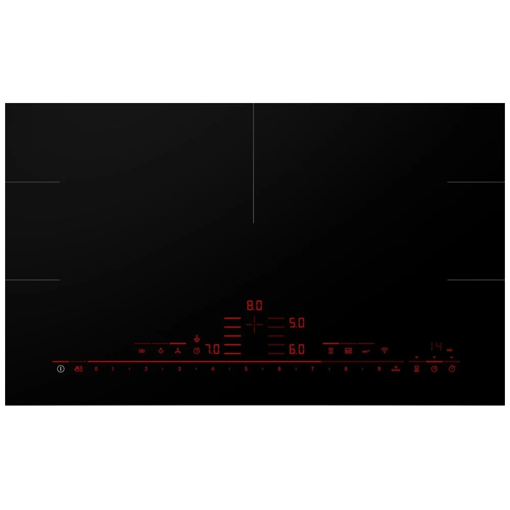 36" Induction Cooktop, Black, Frameless, Home Connect NITP660UC