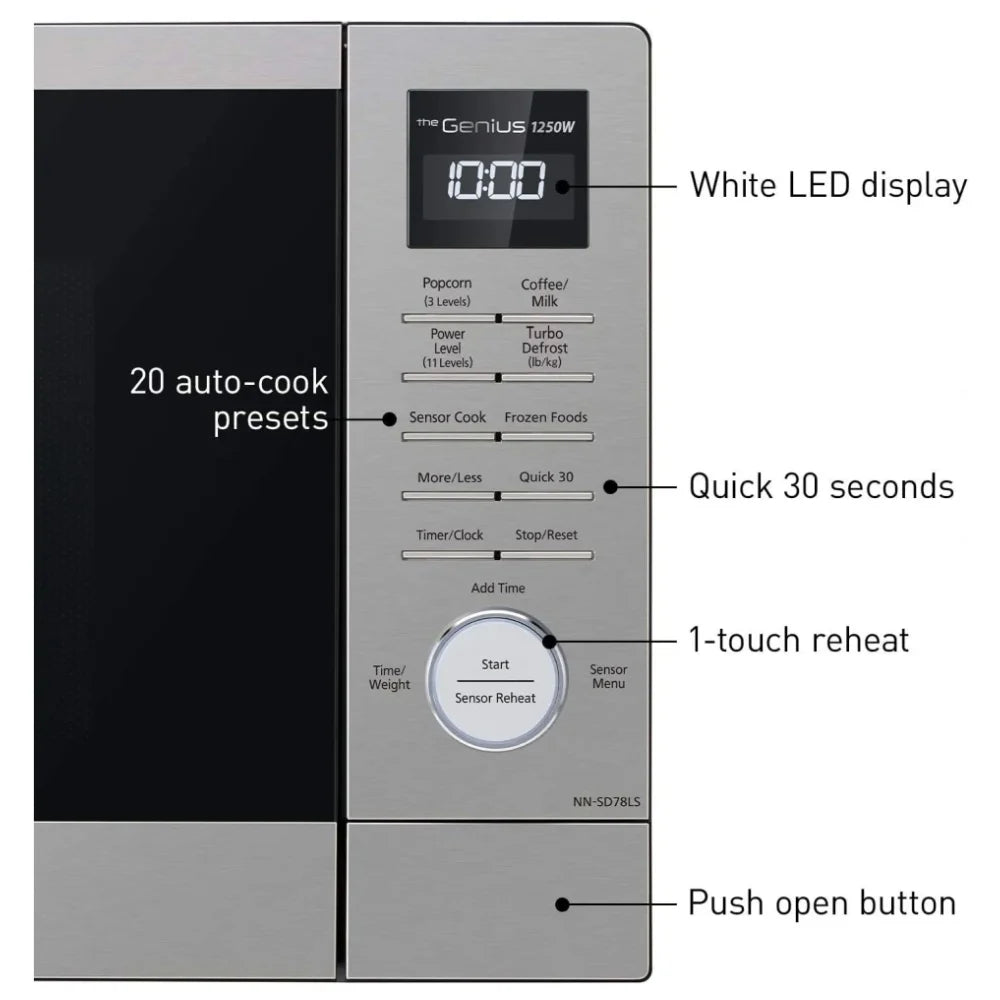 Panasonic NNSD78LSC Countertop Microwave