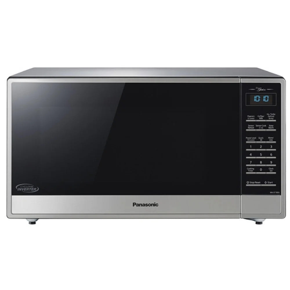 Panasonic NNST785SC Countertop Microwave, 22 inch Exterior Width, 1.6 cu. ft. Capacity, 1,200 W Watts, Stainless Steel colour Cyclonic Inverter