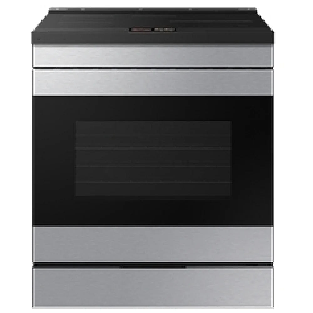 Samsung Bespoke NSI6DG9900SRAC Induction Range, 6.3 cu. ft. Capacity, 30 inch Exterior Width, True Convection, 4 Burners, Storage Drawer, & , Self Clean, 3,600 Watts Highest Burner Element, Stainless Steel colour