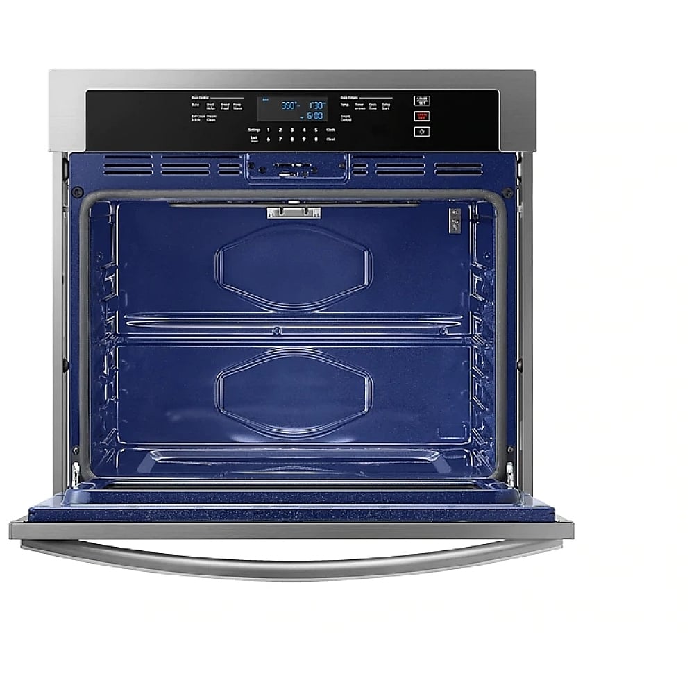 Samsung NV51T5512SS - NV51T5512SS/AC Single Wall Oven, 30 inch Exterior Width, Self Clean, 5.1 cu. ft. Capacity, Wifi Enabled, Stainless Steel colour