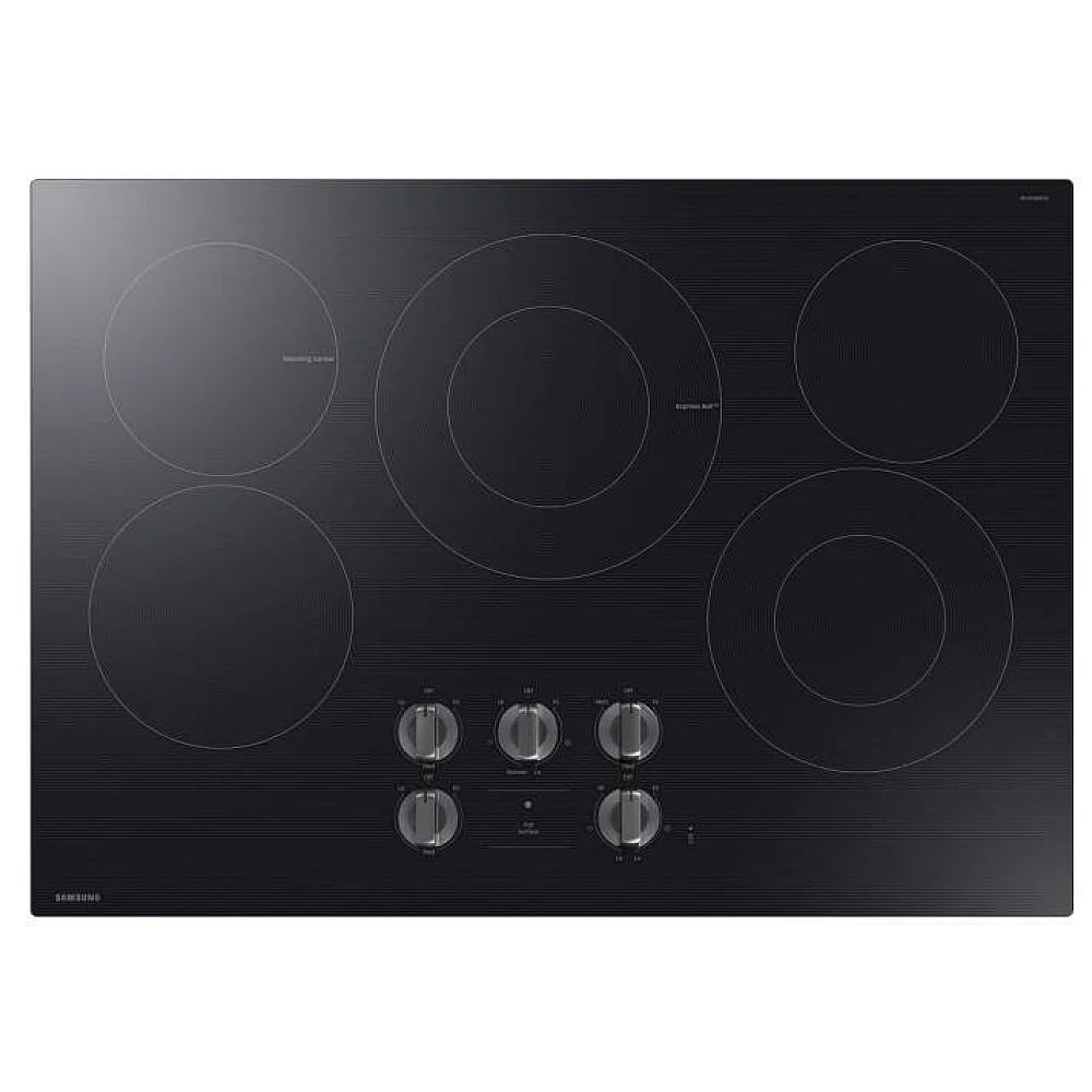Samsung NZ30FG6332RKAA Electric Cooktop, 30 inch Exterior Width, 5 Burners, 3,300 Watts Highest Burner Element