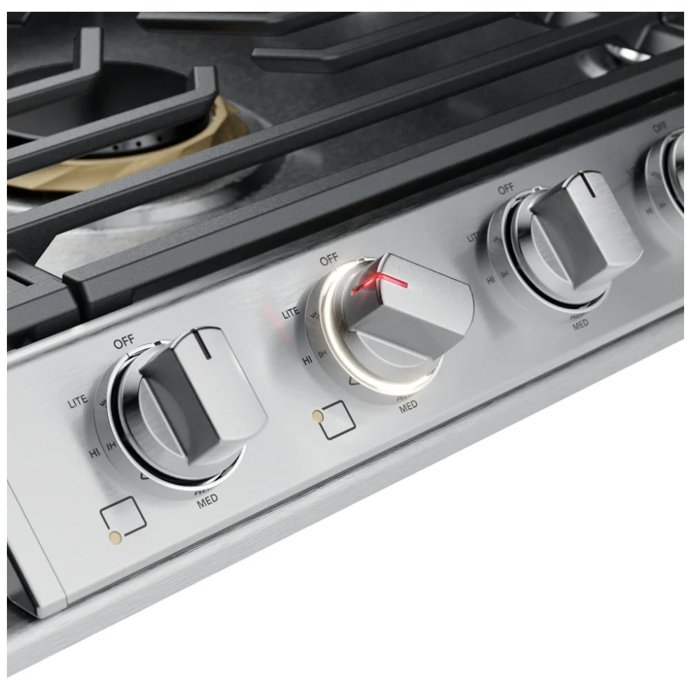 Frigidaire Professional 36'' Gas Cooktop PCCG3680AS back view