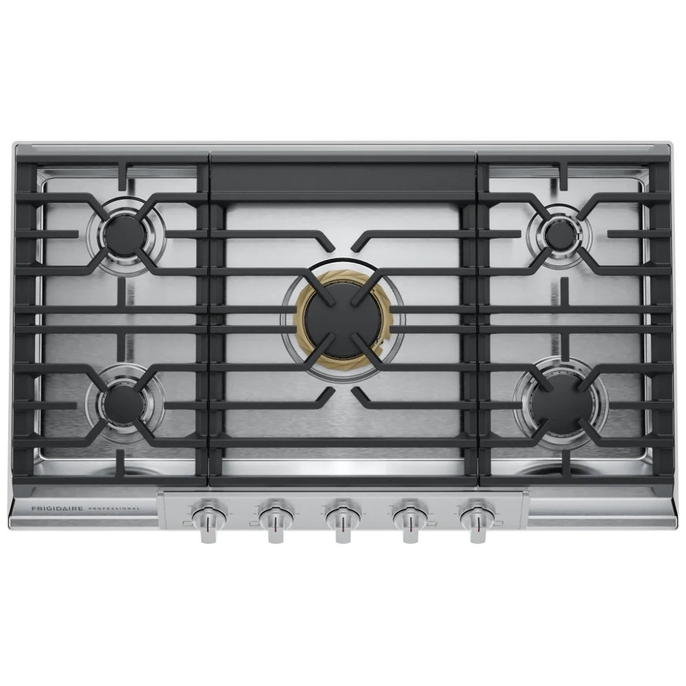 Frigidaire Professional 36'' Gas Cooktop PCCG3680AS front view