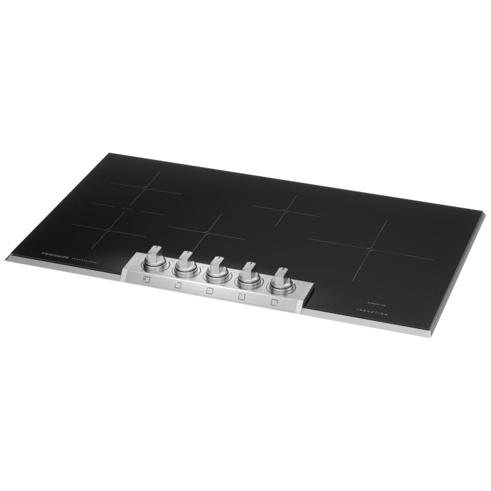 Frigidaire Professional PCCI3680AF Induction Cooktop, 36 inch Exterior Width, 5 Burners, Stainless Steel colour