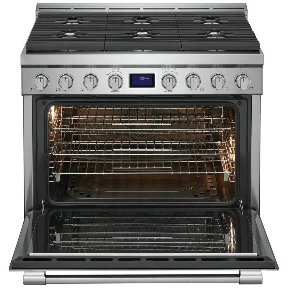 Frigidaire Professional 36'' Front Control Freestanding Gas Range PCFG3670AF