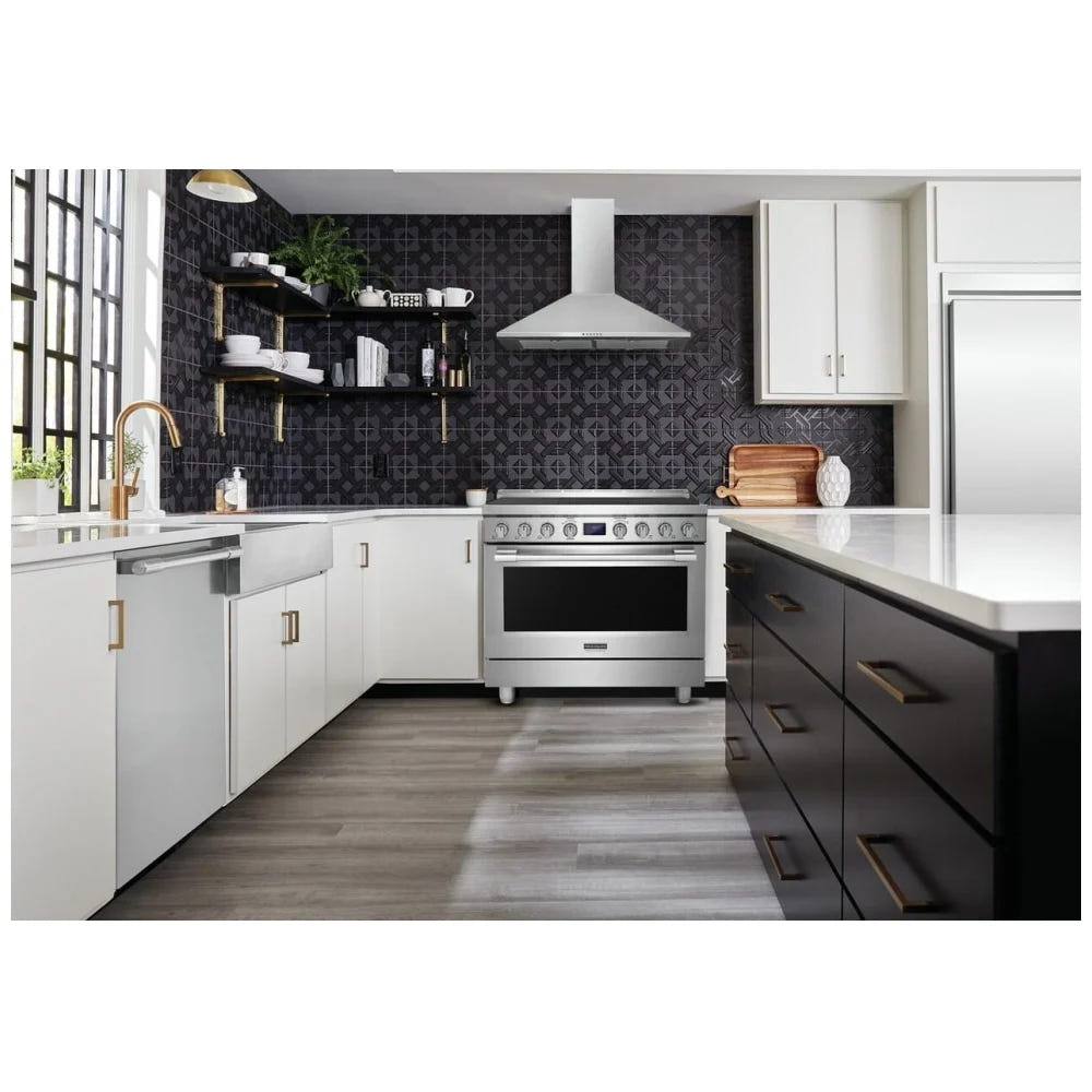 Frigidaire Professional 36'' Front Control Freestanding Gas Range PCFG3670AF