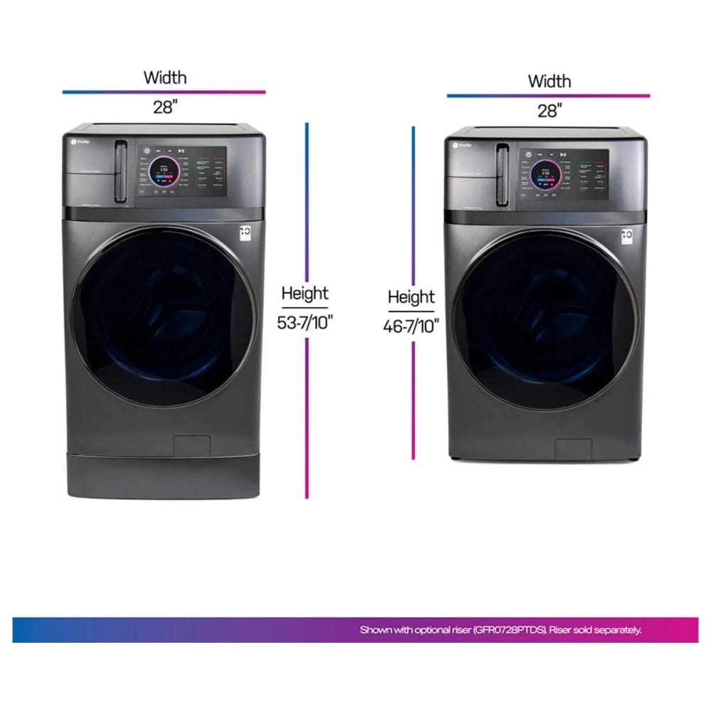 GE Profile PFQ97HSPVDS Front Load Washer