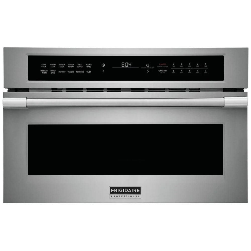 Frigidaire Professional 30 英寸内置对流微波炉,带下拉门 PMBD3080AF