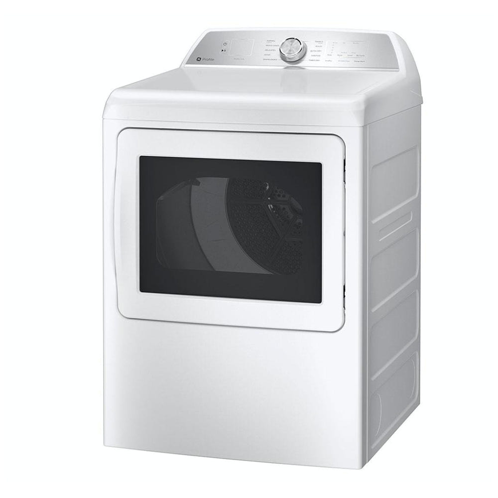 GE Profile PTD60GBSRWS Gas Dryer