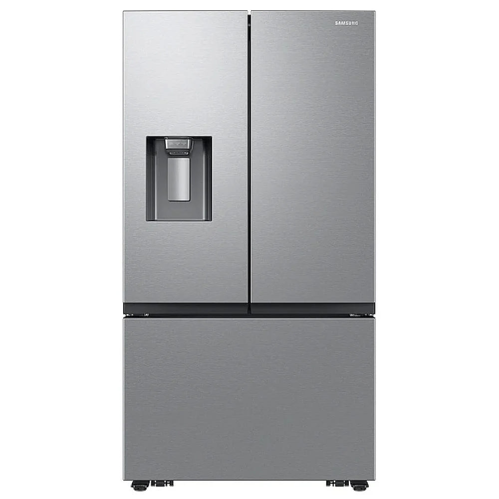 Samsung RF27CG5B10SRAA Counter Depth French Door Refrigerator, 36 inch Width, ENERGY STAR Certified, 26 cu. ft. Capacity, Counter Depth, Water Dispenser (Exterior), Ice Dispenser (Thru Door)