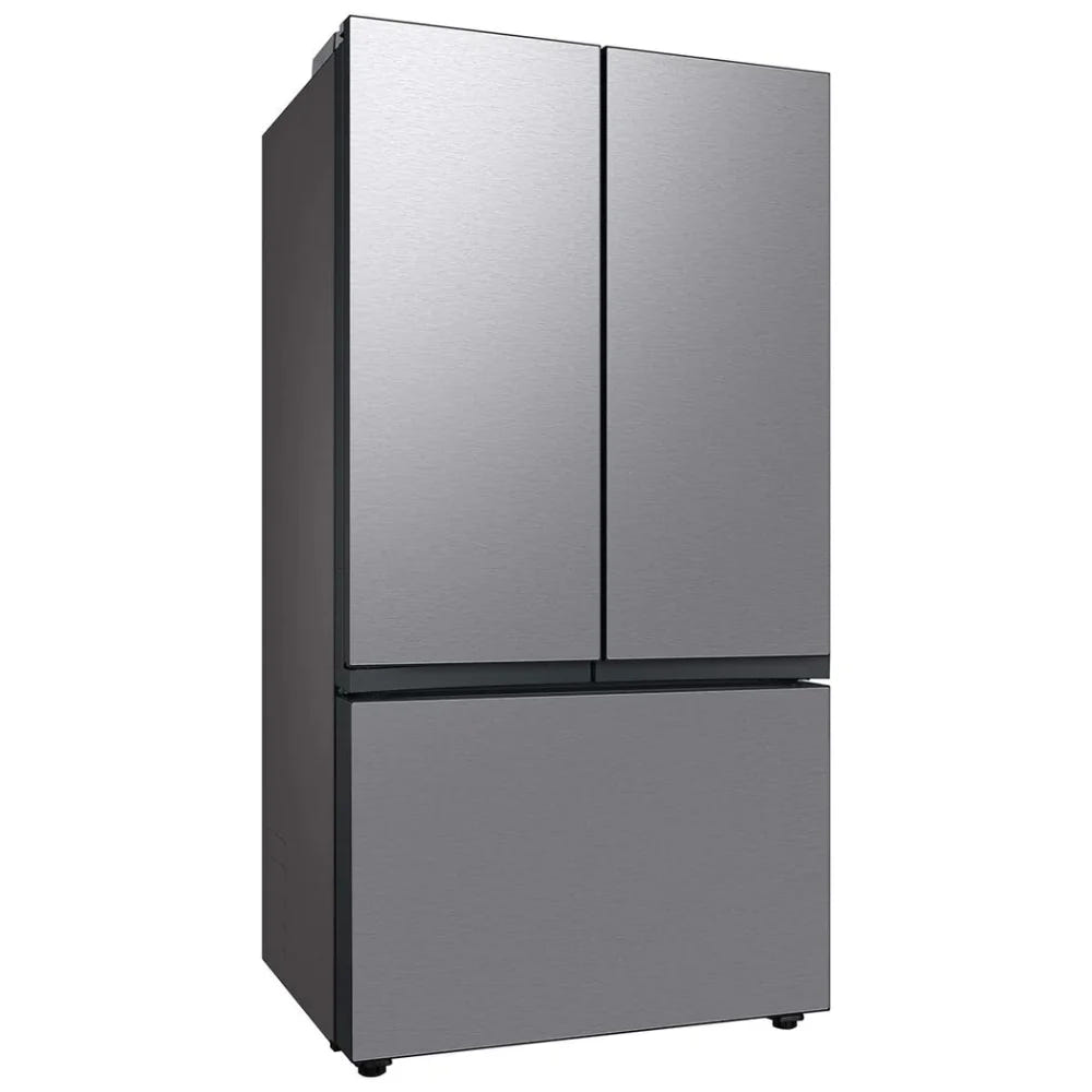 Samsung Bespoke RF30BB6600QLAA French Door Refrigerator, 36 inch Width, ENERGY STAR Certified, 30.1 cu. ft. Capacity, Water Dispenser (Interior), Ice Dispenser (Freezer Located), Stainless Steel colour Beverage Center