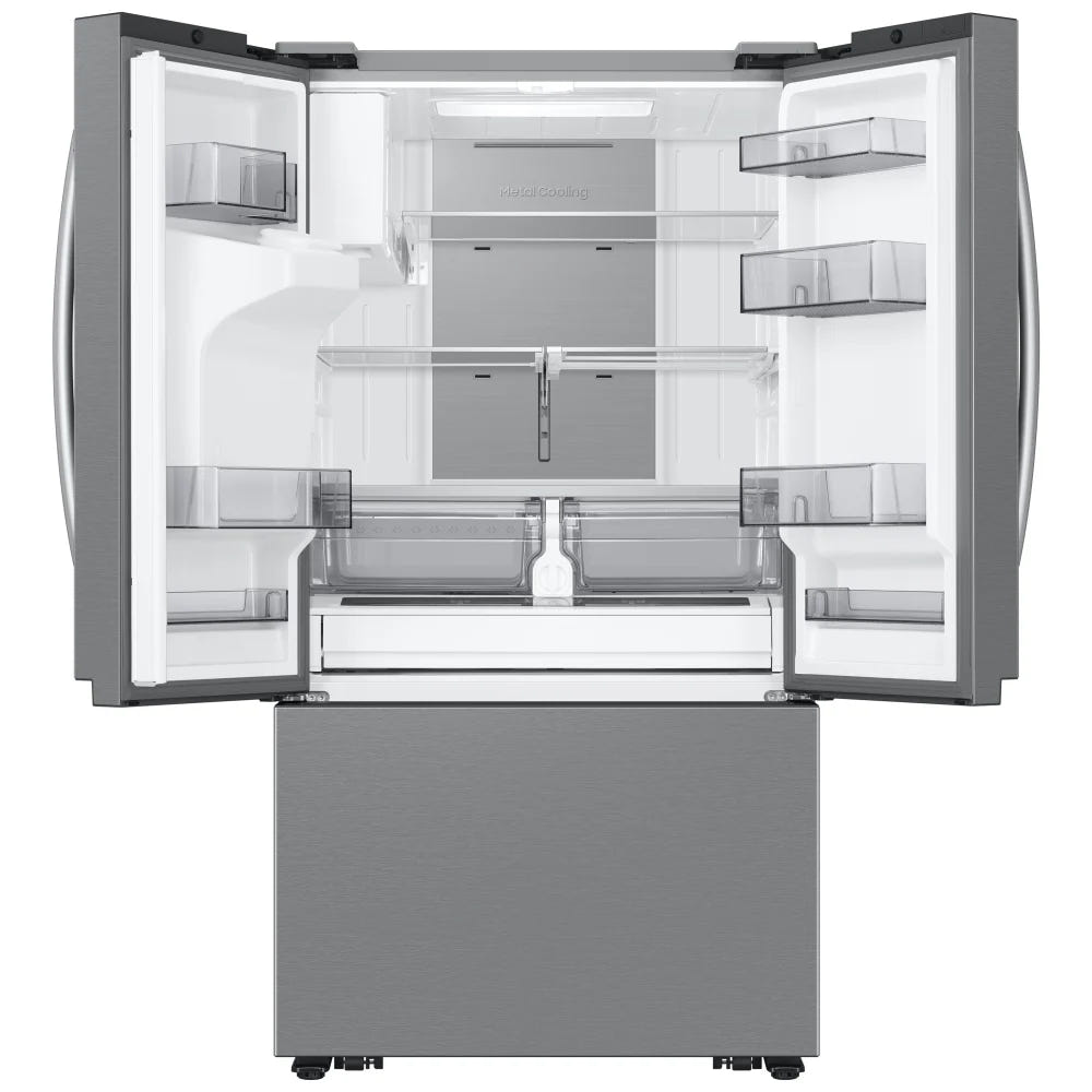 Samsung RF32CG5900SRAC French Door Refrigerator, 36 inch Width, ENERGY STAR Certified, 31 cu. ft. Capacity, Water Dispenser (Exterior), Ice Dispenser (Thru Door), Stainless Steel colour Family Hub