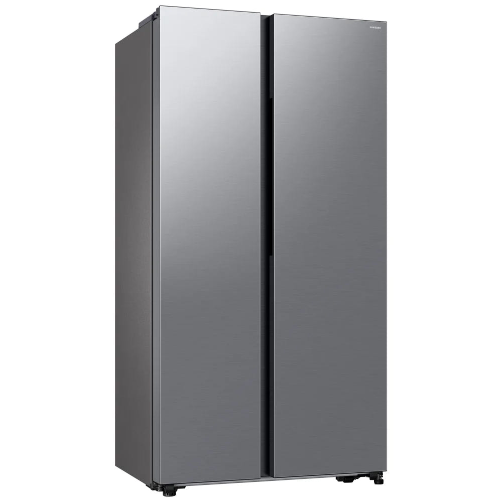Samsung Bespoke RS20DG4000M9AA Side by Side Counter Depth Refrigerator, 36 inch Width, ENERGY STAR Certified, Counter Depth, 20.5 cu. ft. Capacity, Silver colour