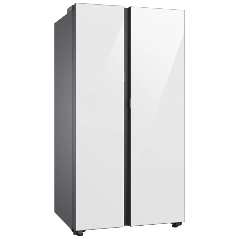 Samsung Bespoke RS23CB760012AA Side by Side Refrigerator, 36 inch Width, ENERGY STAR Certified, Counter Depth, Ice Dispenser (Freezer Located), Water Dispenser (Interior), 22.6 cu. ft. Capacity