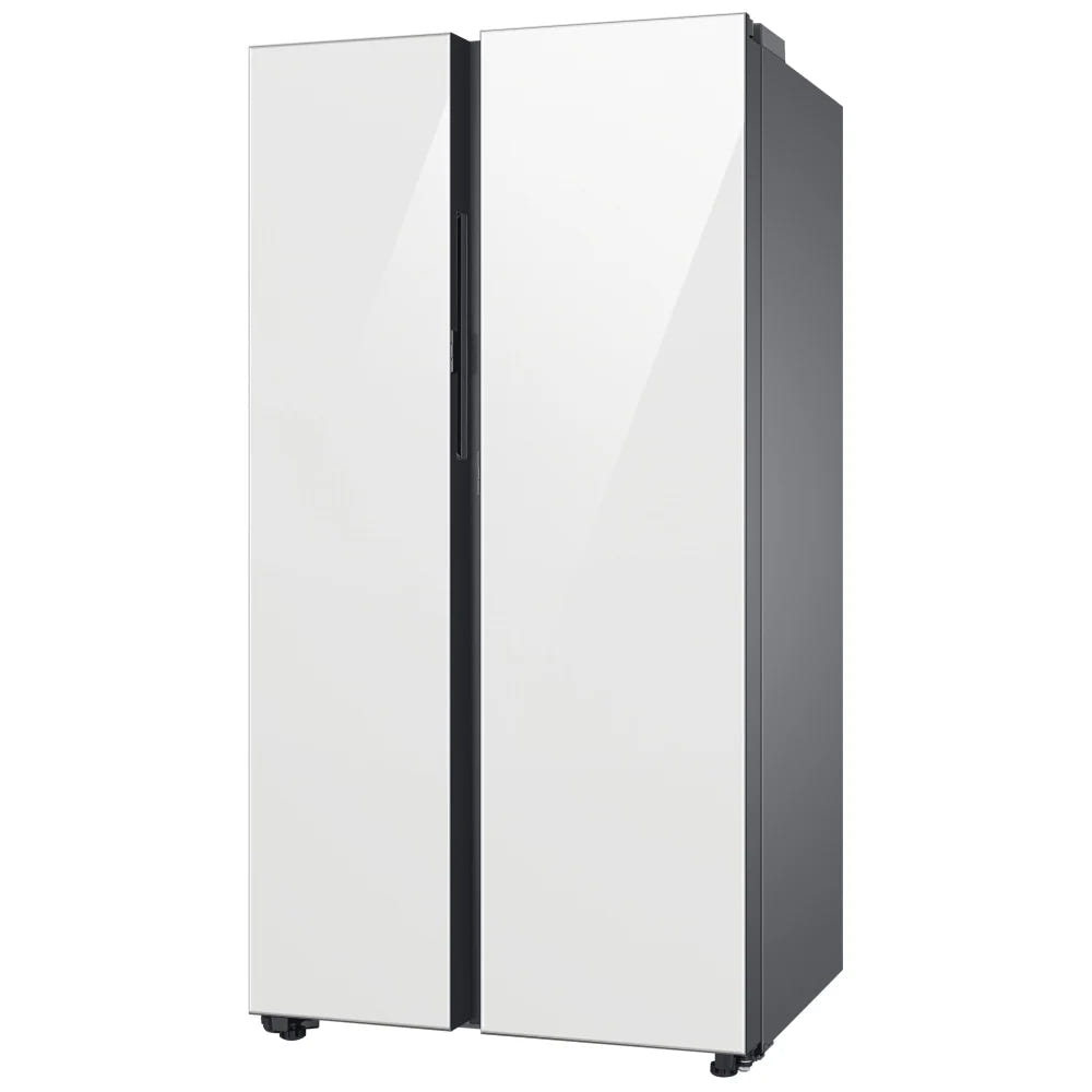 Samsung Bespoke RS23CB760012AA Side by Side Refrigerator, 36 inch Width, ENERGY STAR Certified, Counter Depth, Ice Dispenser (Freezer Located), Water Dispenser (Interior), 22.6 cu. ft. Capacity