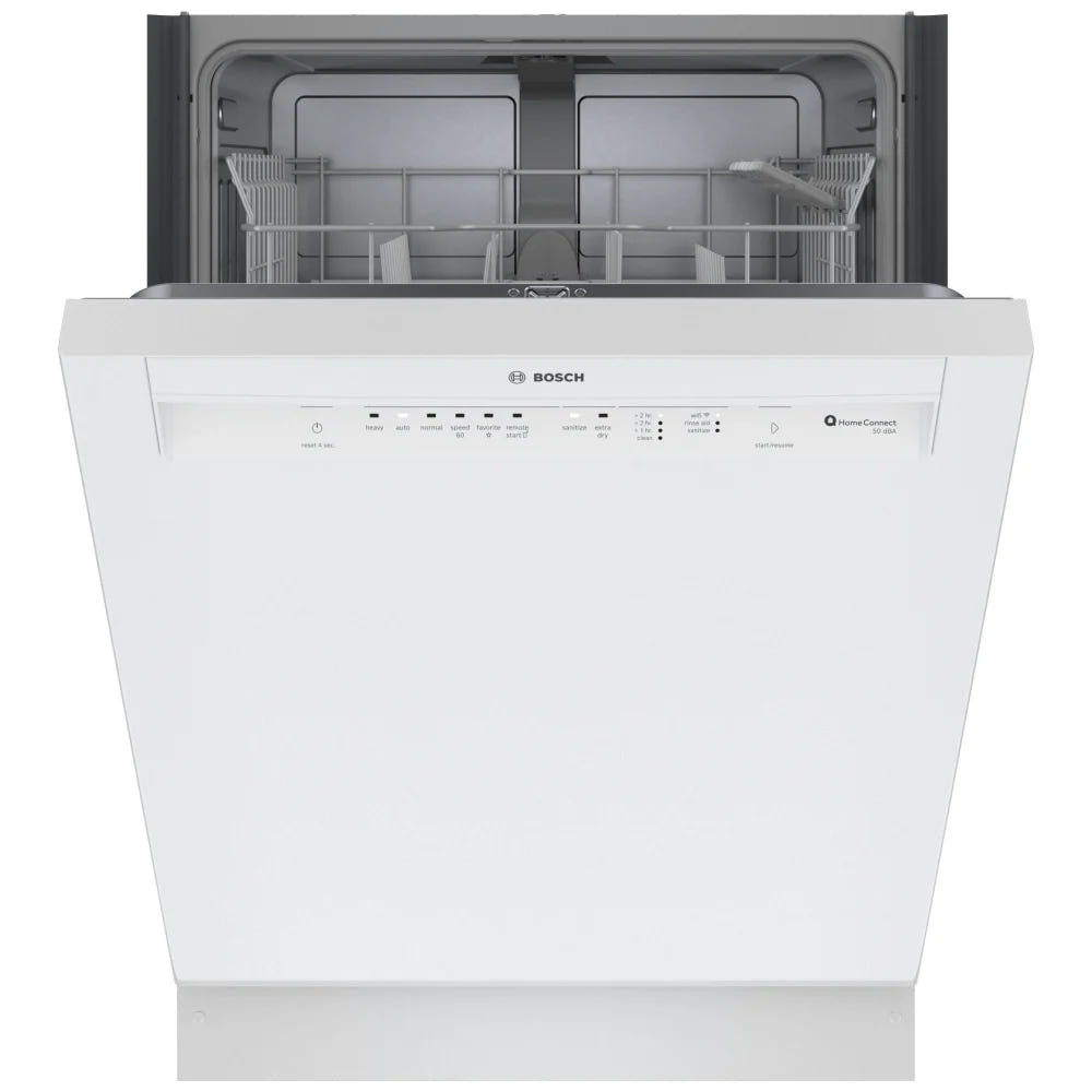 Bosch 100 Series Dishwasher 24" White SHE3AEM2N - Interior