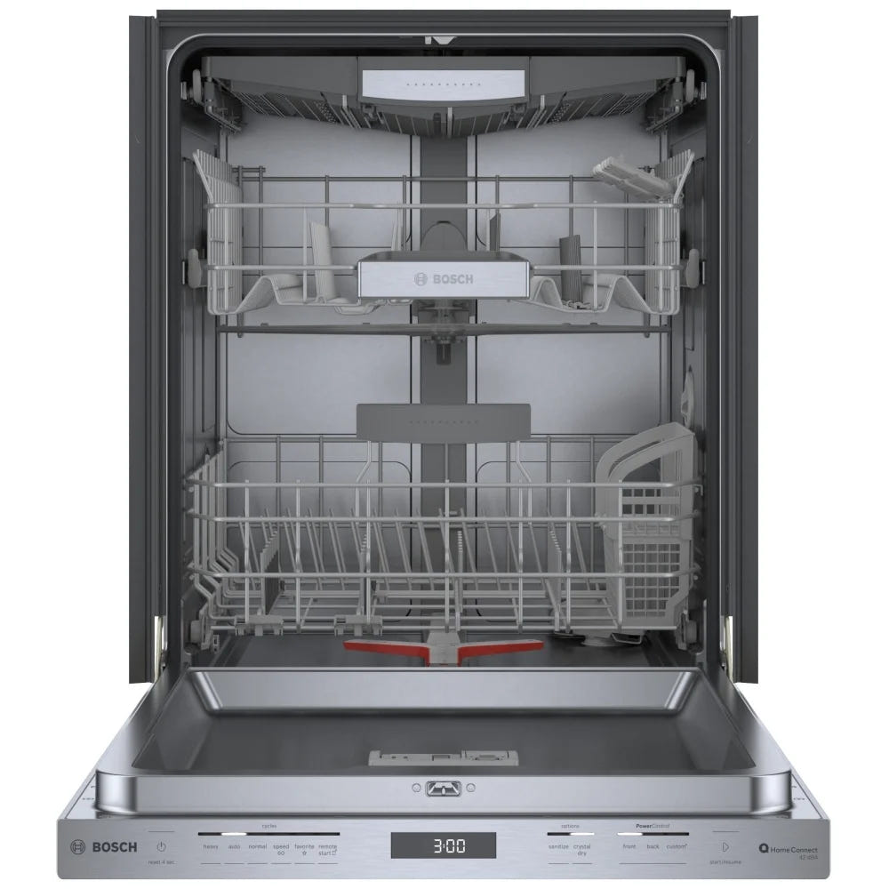 800 Series, Dishwasher, 24'', Brushed steel anti-fingerprint SHP78CM5N
