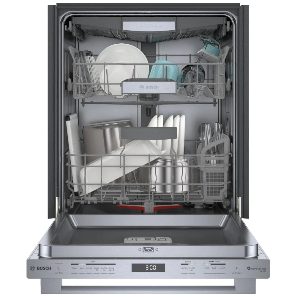800 Series, Dishwasher, 24'', Brushed steel anti-fingerprint SHX78CM5N