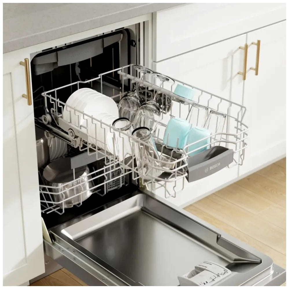 800 Series, Dishwasher, 17 3/4'', Brushed steel anti-fingerprint SPE68C75UC