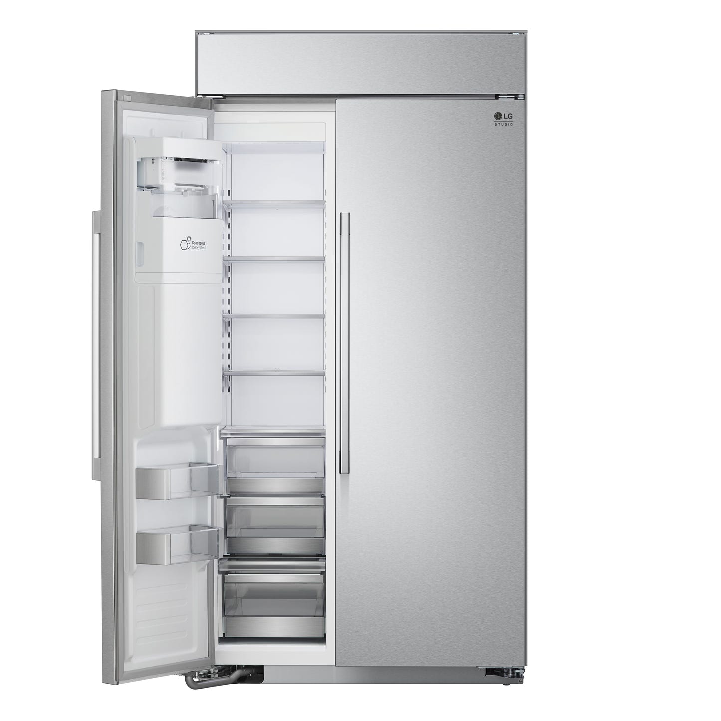 LG Studio SRSXB2622S Side by Side Built In Refrigerator