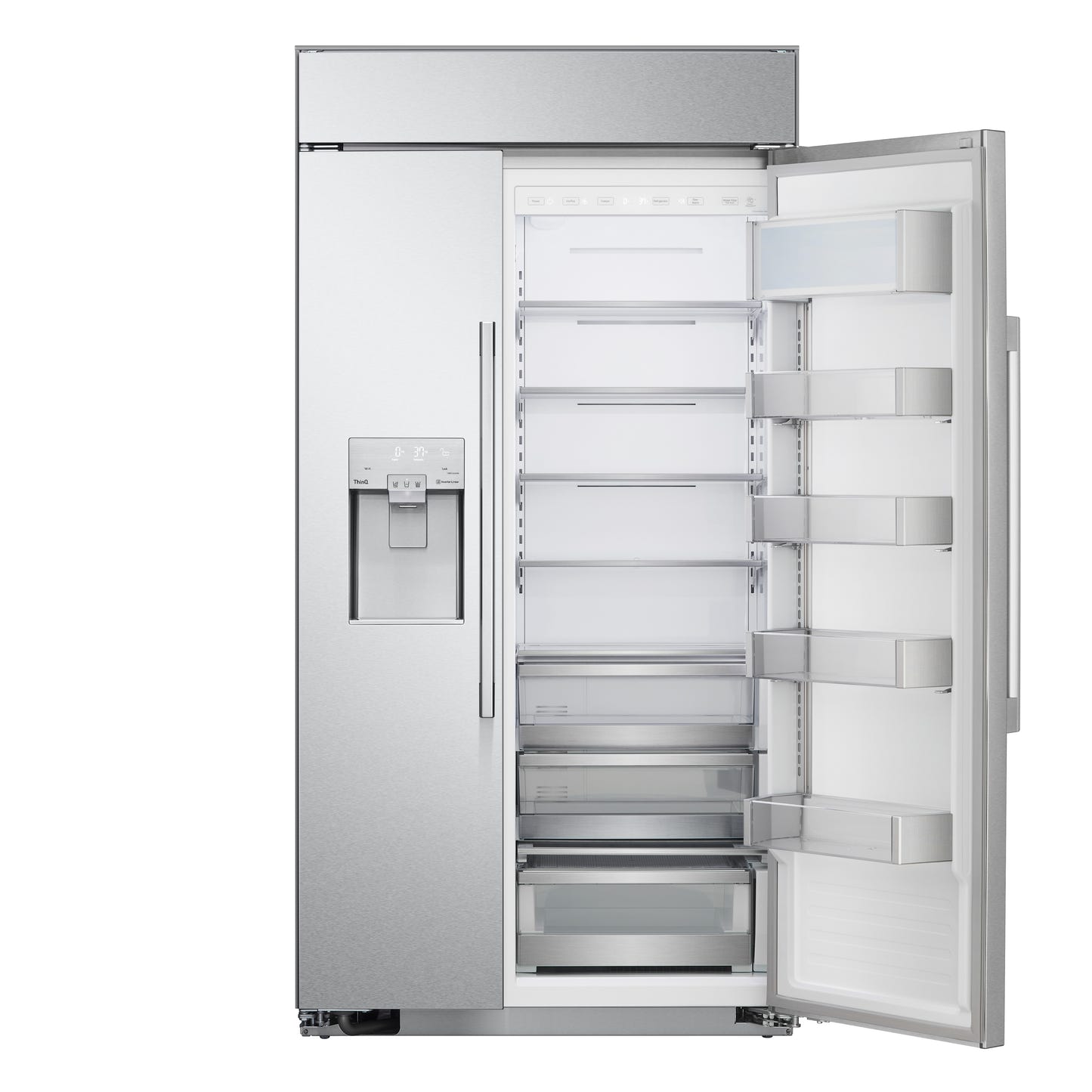 LG Studio SRSXB2622S Side by Side Built In Refrigerator