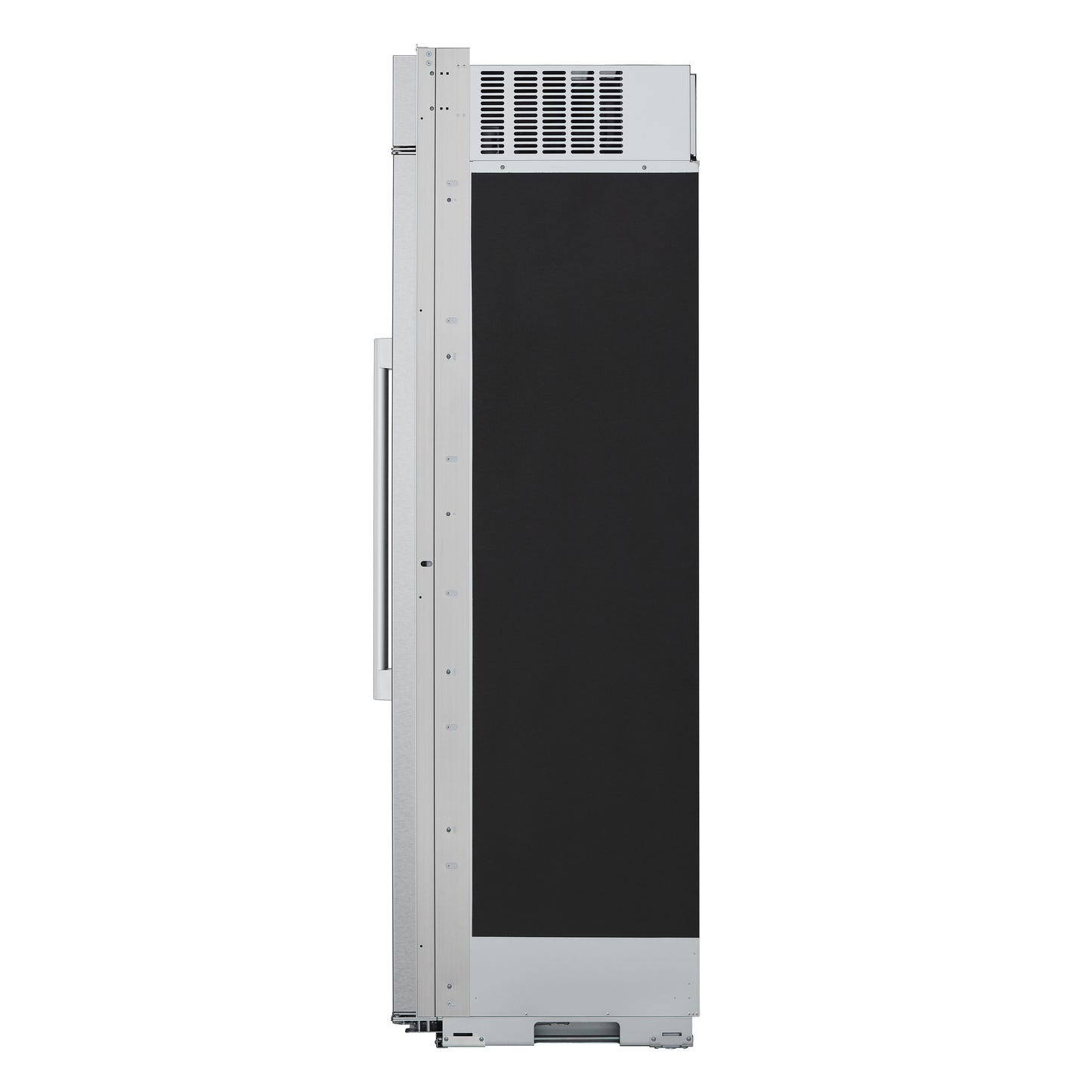 LG Studio SRSXB2622S Side by Side Built In Refrigerator Right Side View
