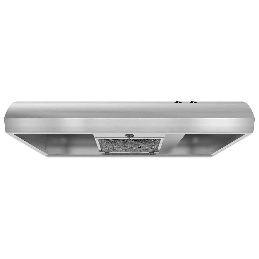Whirlpool UXT4130ADS 抽油烟机,30 英寸外部宽度,橱柜下,190 CFM,内部/再循环,白炽灯,洗碗机安全过滤器,2,不锈钢颜色,含鼓风机