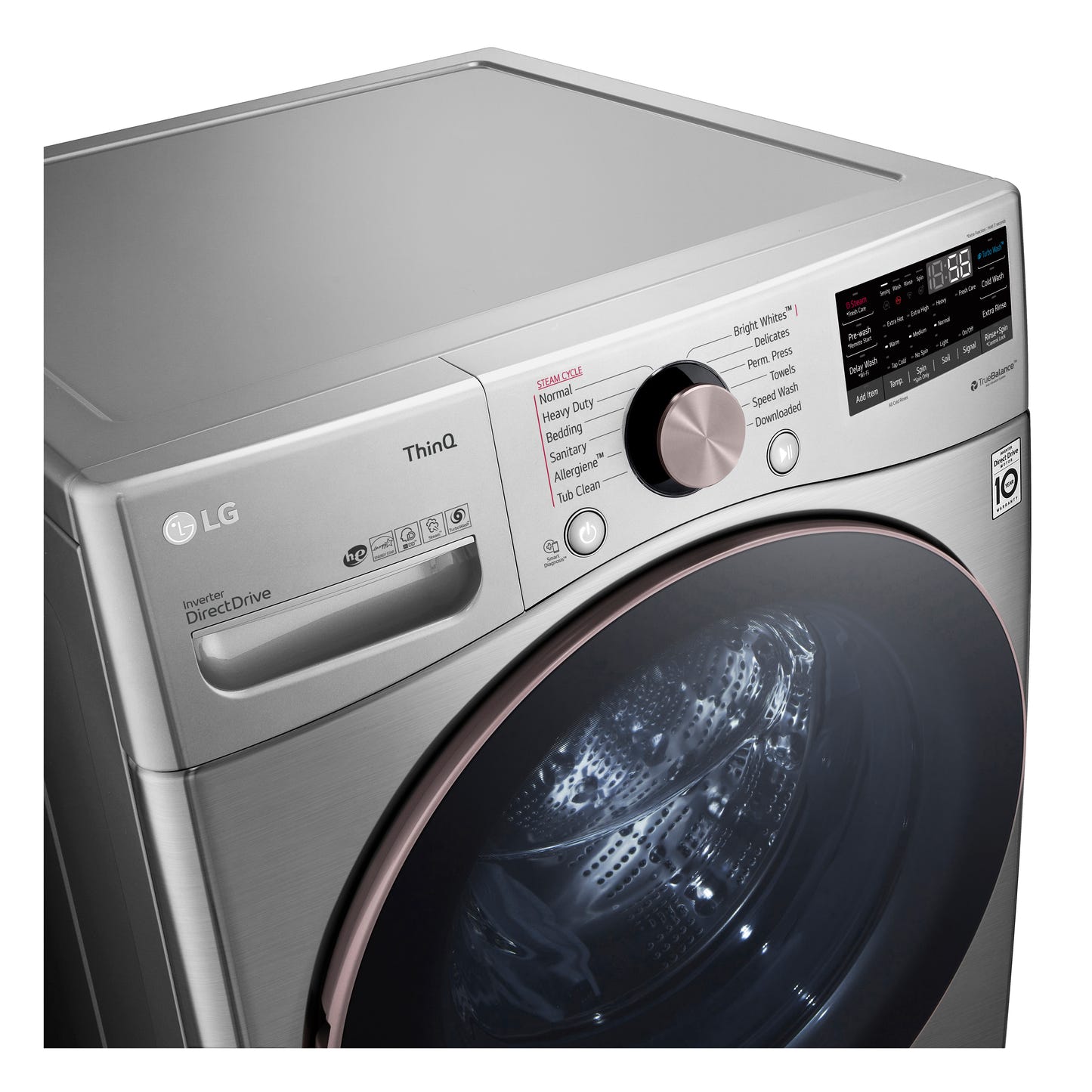 5.2 cu.ft. Ultra Large Capacity Front Load Washer with AI DD™ WM3850HVA