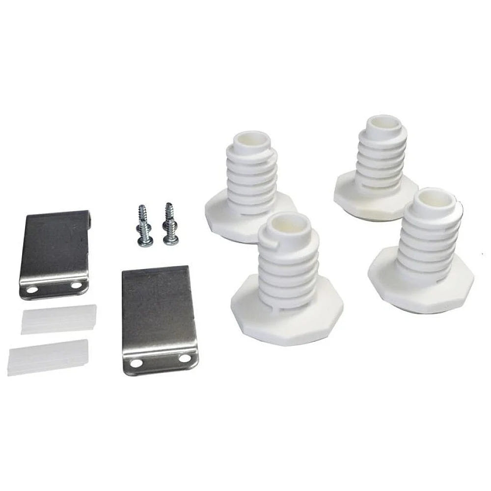 Whirlpool Washer WFW560CHW & Electric Dryer YWHD560CHW & Stacking Kit W10869845