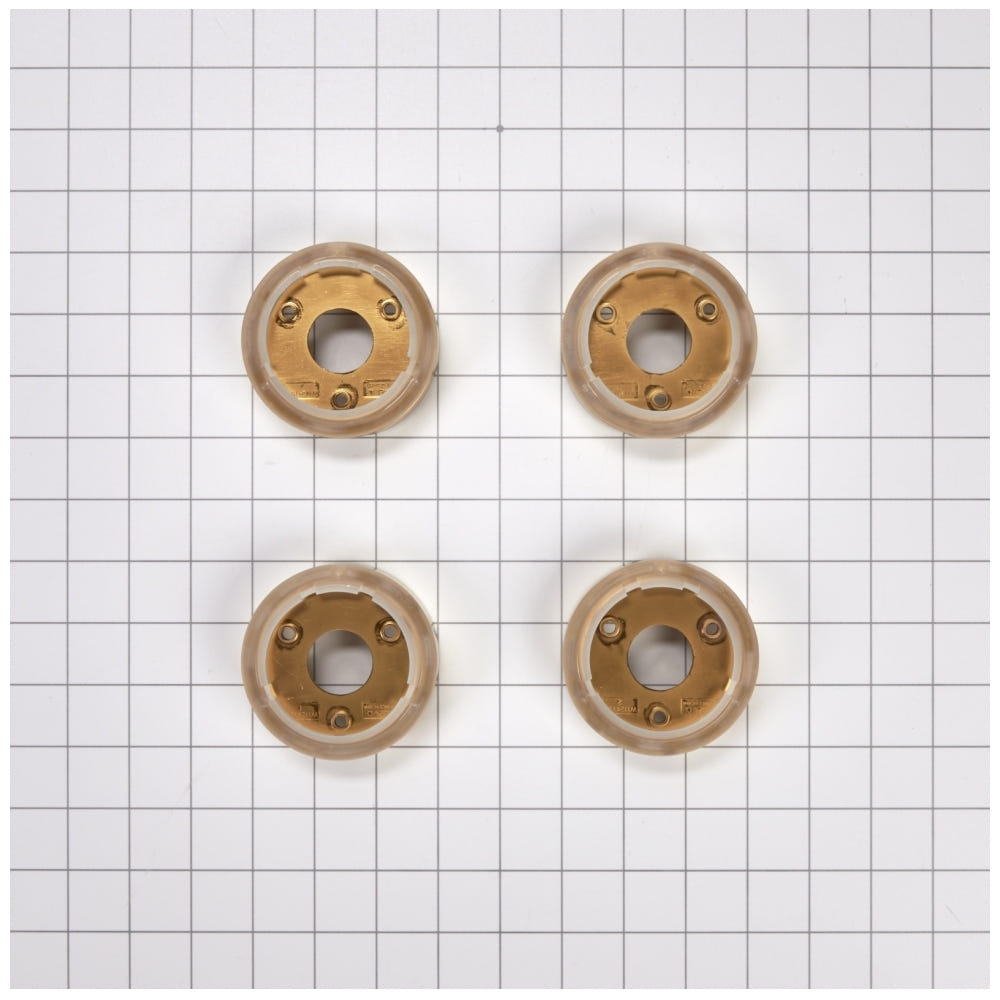 JennAir W11323068 Range Brass Knob Bezels Set (4)