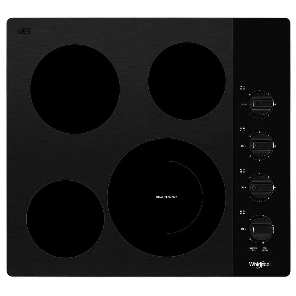 Whirlpool WCE55US4HB Electric Cooktop