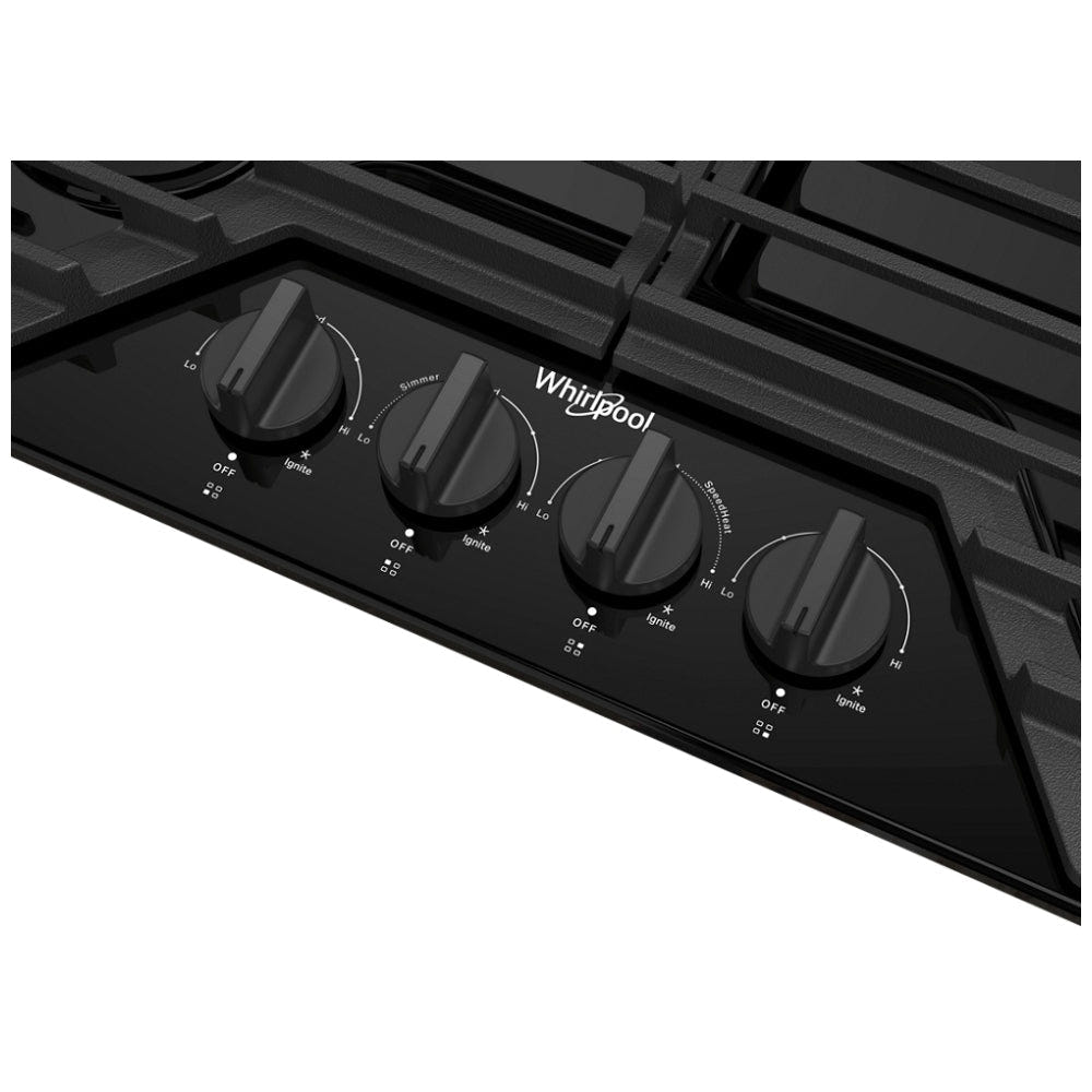 Whirlpool WCGK5030PB Gas Cooktop