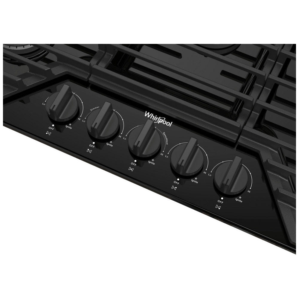 Whirlpool WCGK5036PB Gas Cooktop